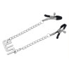 KINKgear Pince-Tétons avec plaque Slut 38cm